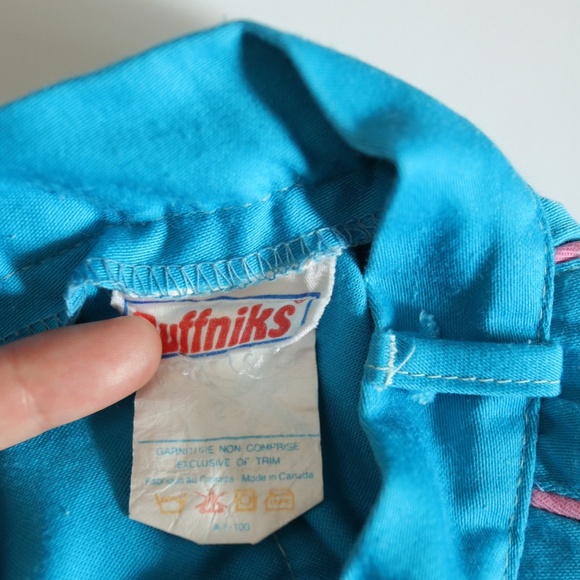 Vintage Blue & Pink Sports Shorts / 2-3Y - Picture 8 of 8